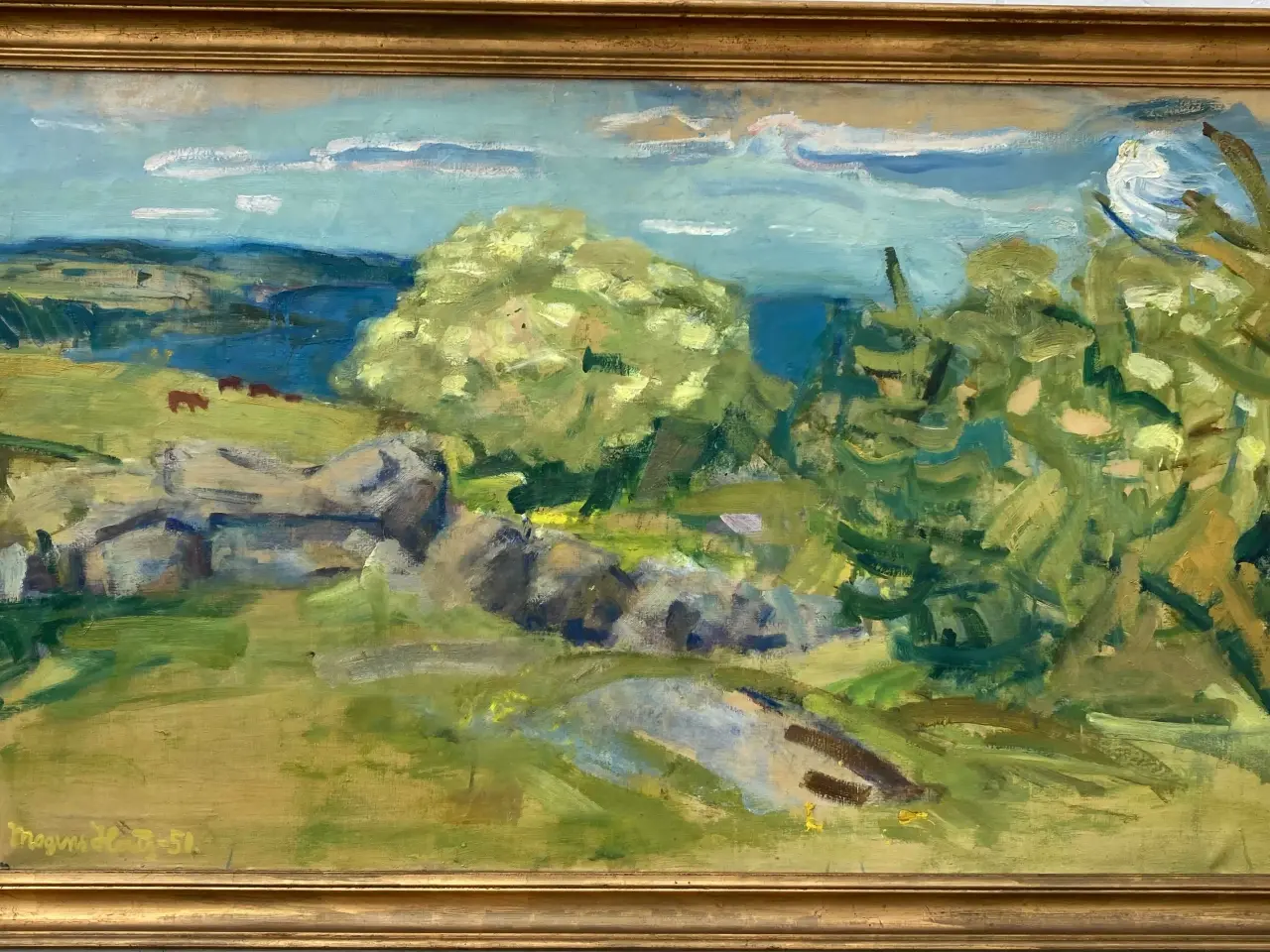 Billede 3 - Mogens Hertz maleri