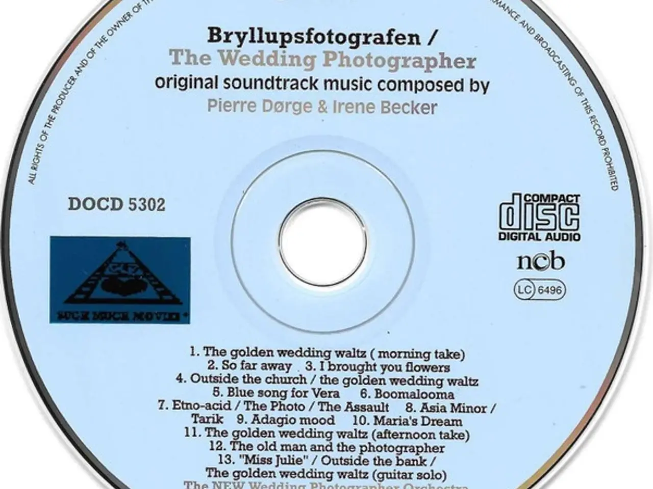 Billede 3 - Pierre Dørge & Irene… – Bryllupsfotografen… – CD