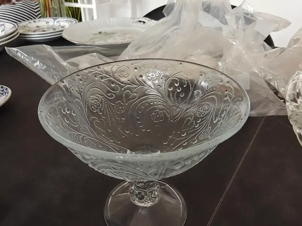 Billede 1 - Glasskål