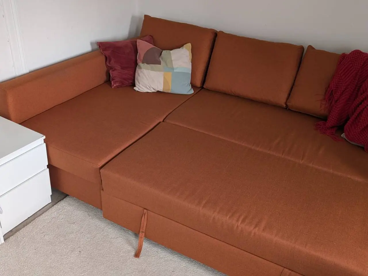 Billede 2 - Hjørnesovesofa med opbevaring (FRIHETEN)