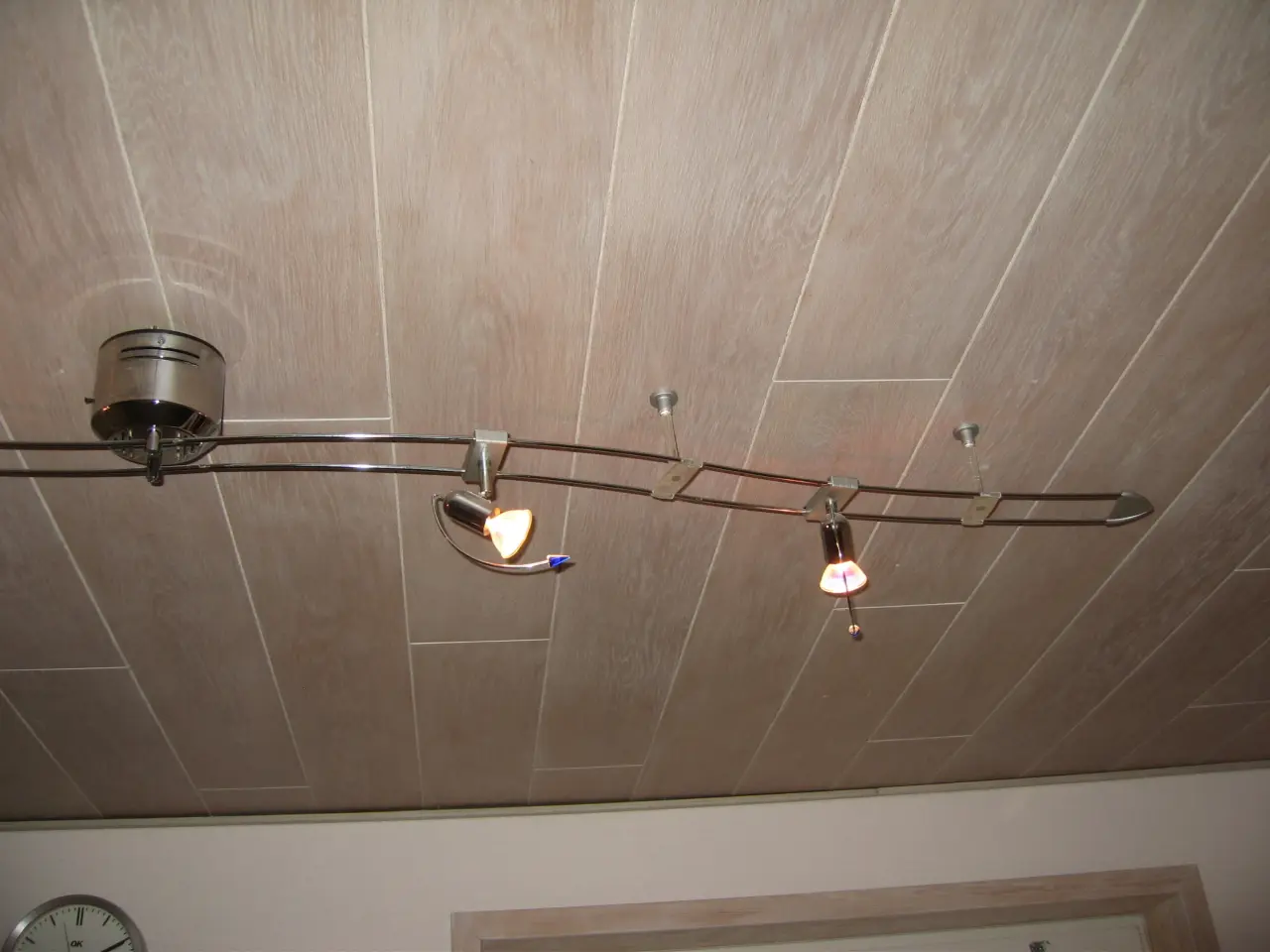 Billede 6 - Snoet loftlampe med 4 spot