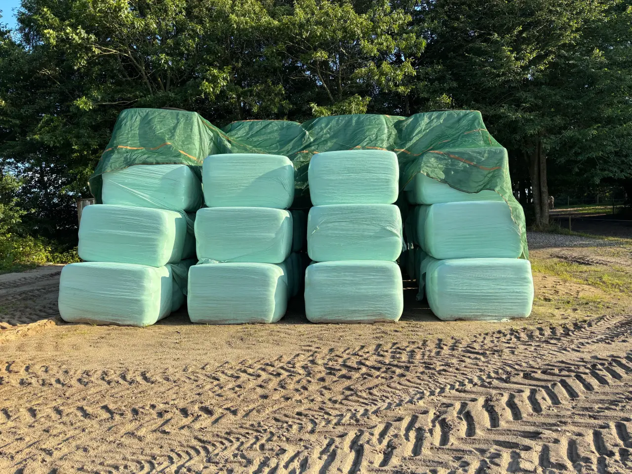 Billede 1 - Wrap 1.slæt blandet græs/timothe. 