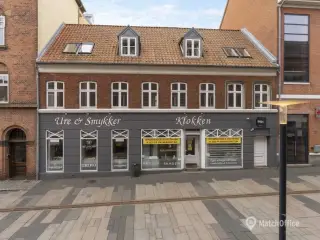 Butikslejemål på en kendt butiksplacering i Fredericia<br>