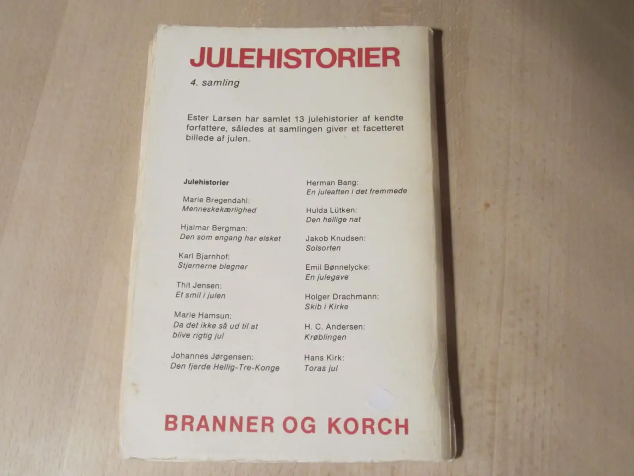 Billede 2 - Bog - Julehistorier fra 1978