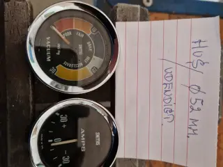 Ø52 mm. Klassiske Smiths ure til alle fabrikater