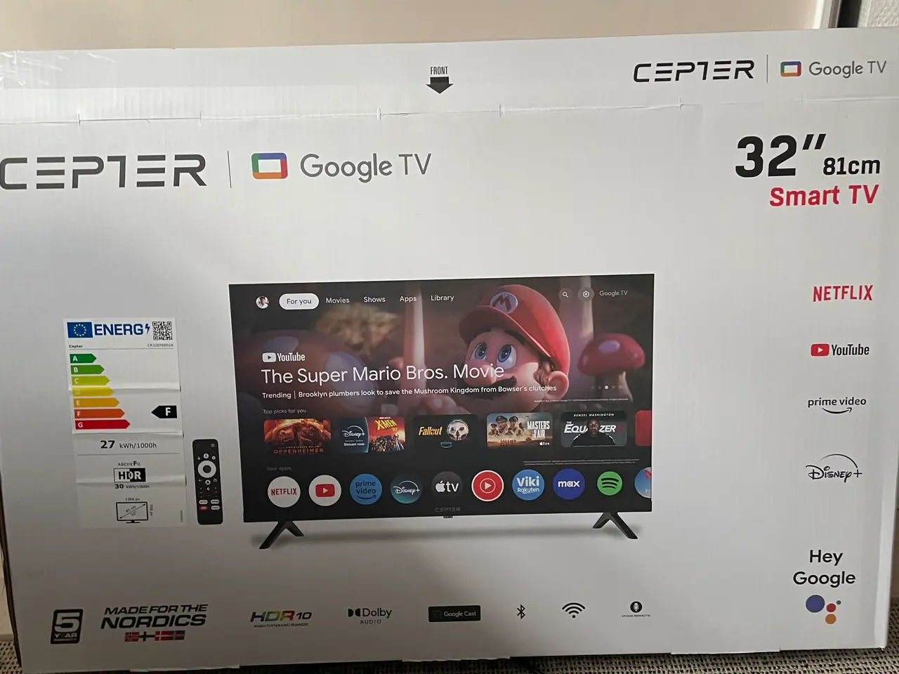 Billede 1 - 32" internet tv sælges - brugt i 30 dage