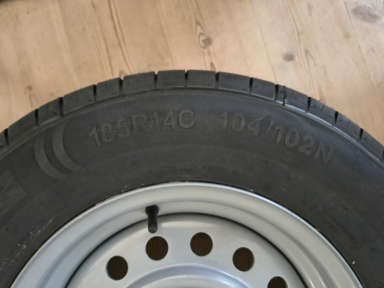Billede 2 - 3 stk Trailerhjul