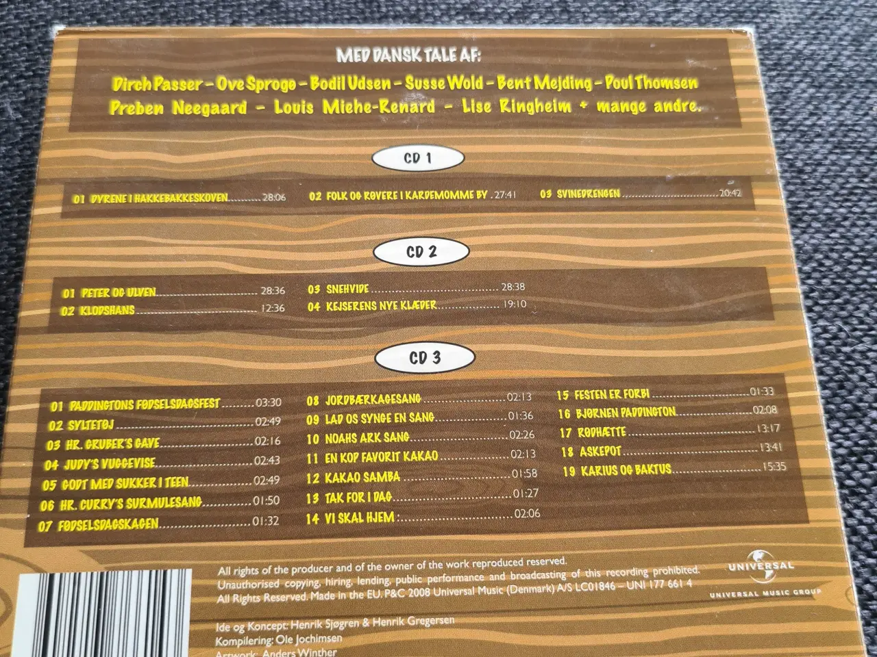 Billede 2 - 3CD -Børnenes eventyrlige skattekiste