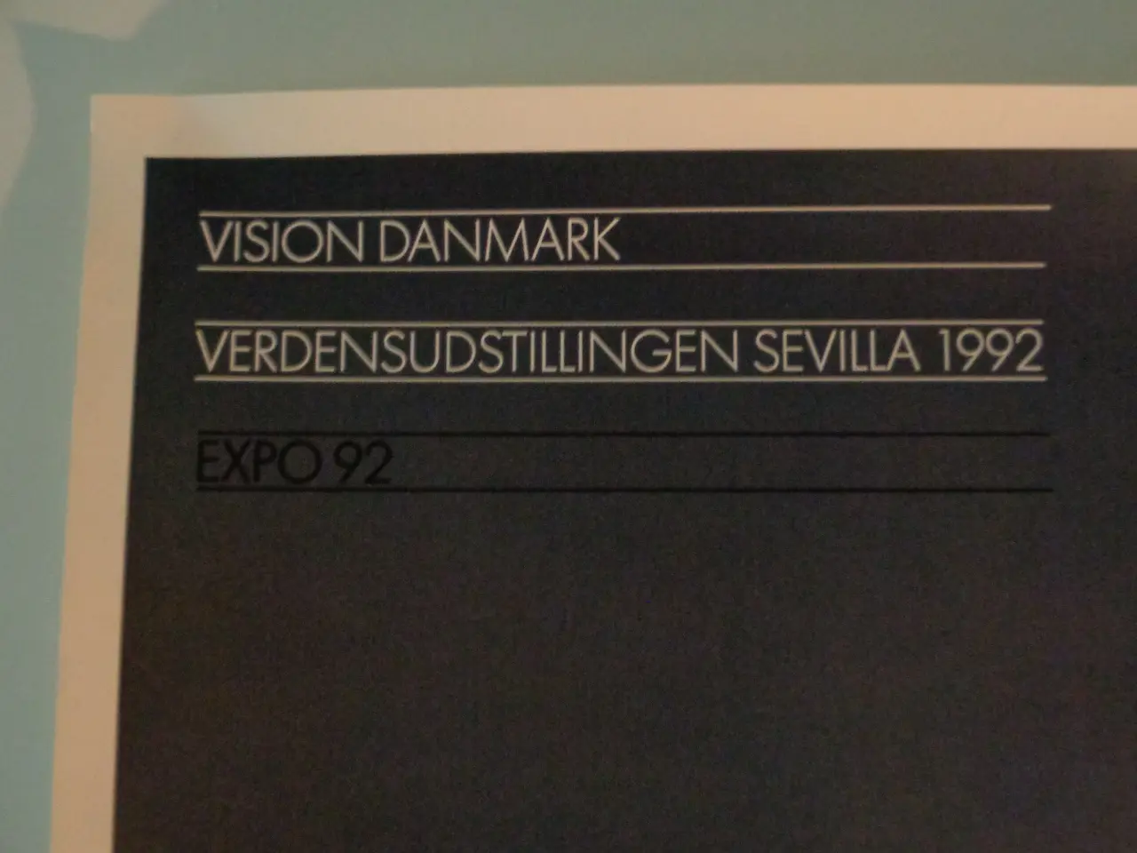 Billede 3 - Reklame plakat for Danmark