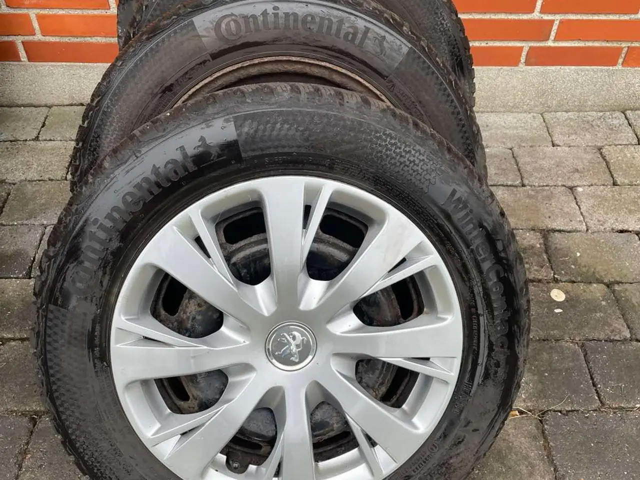 Billede 1 - 15 Peugeot/Citroën/Ford med Continental Vinterdæk