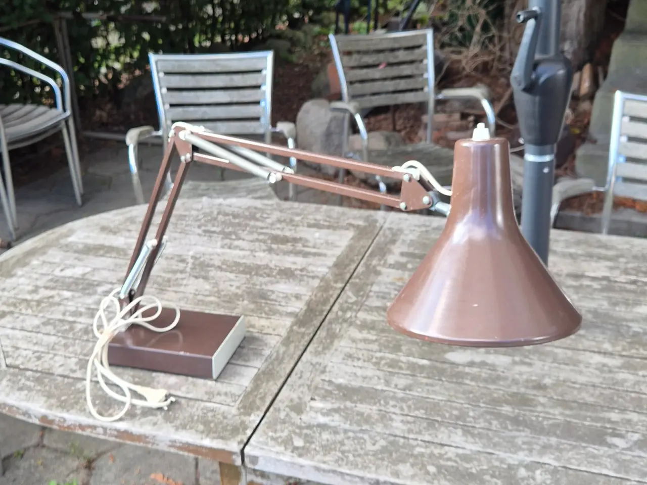 Billede 19 - Fleksibel arkitektlampe på tung fod