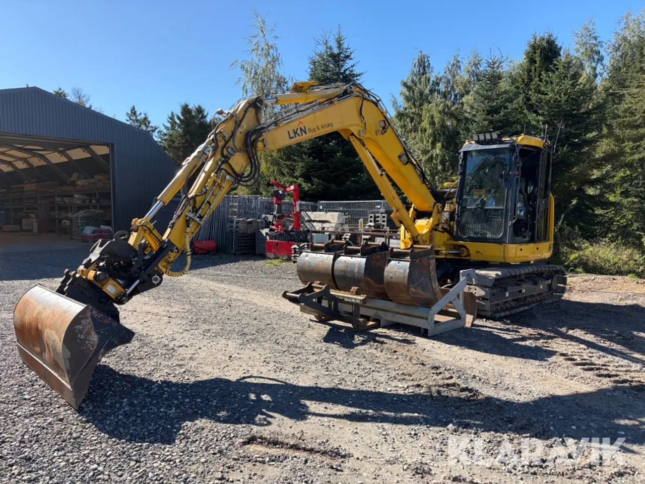 Billede 1 - Gravemaskine Komatsu PC 88 MR 11E0
