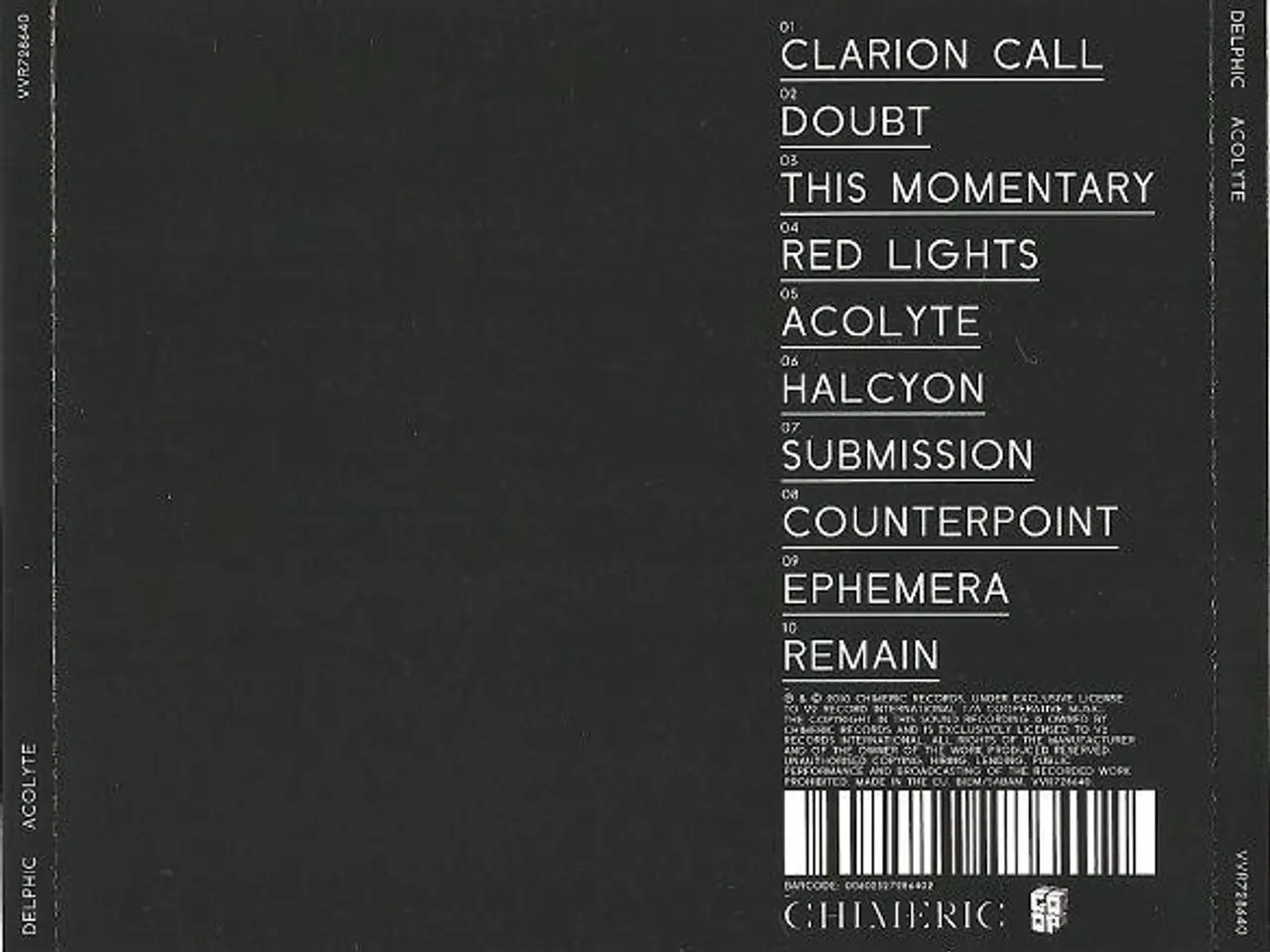 Billede 4 - Delphic – Acolyte – CD