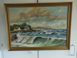 Maleri af J.H.Meier 1957