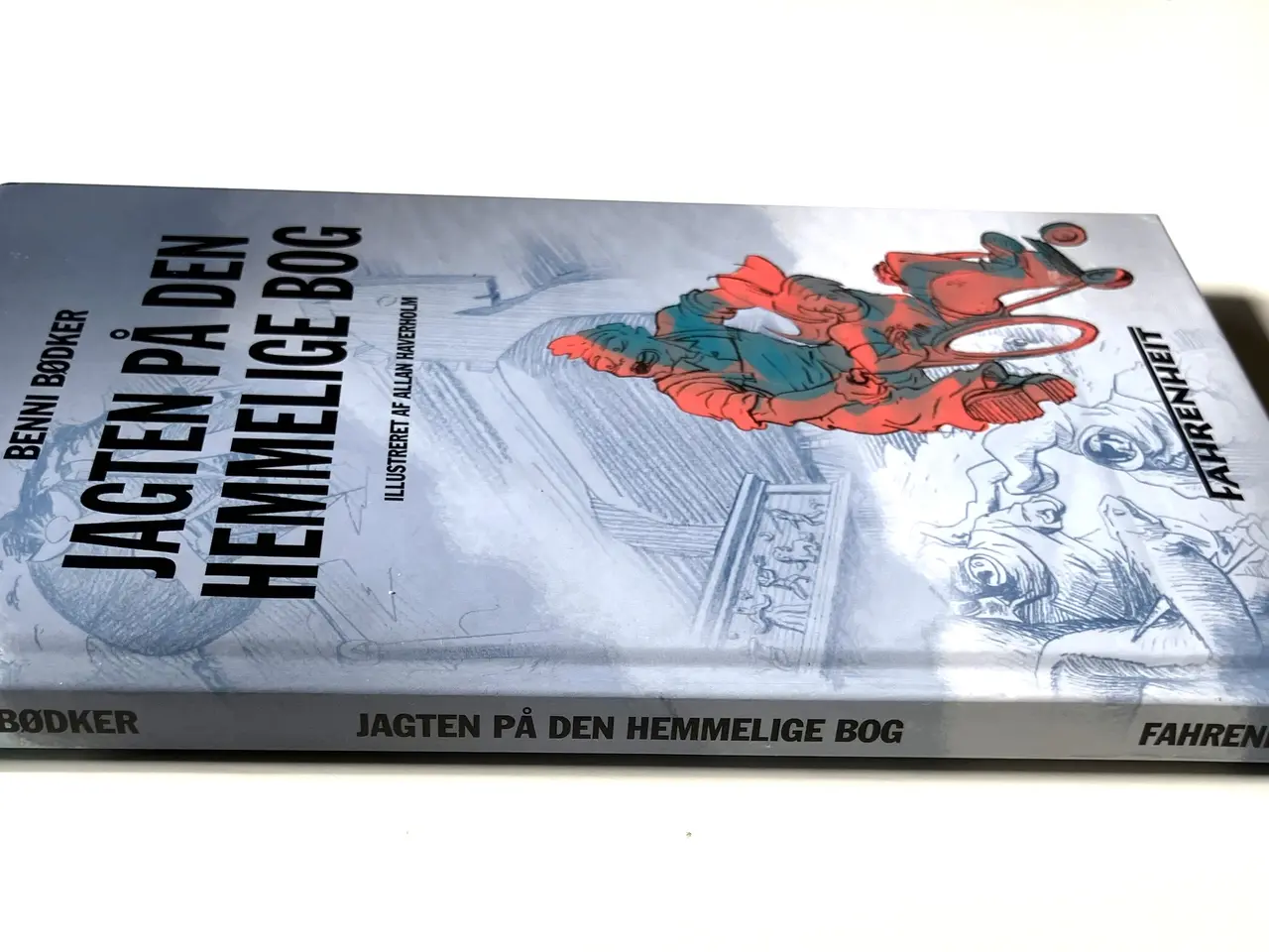 Billede 3 - Jagten på den hemmelige bog. Af Benni Bødker