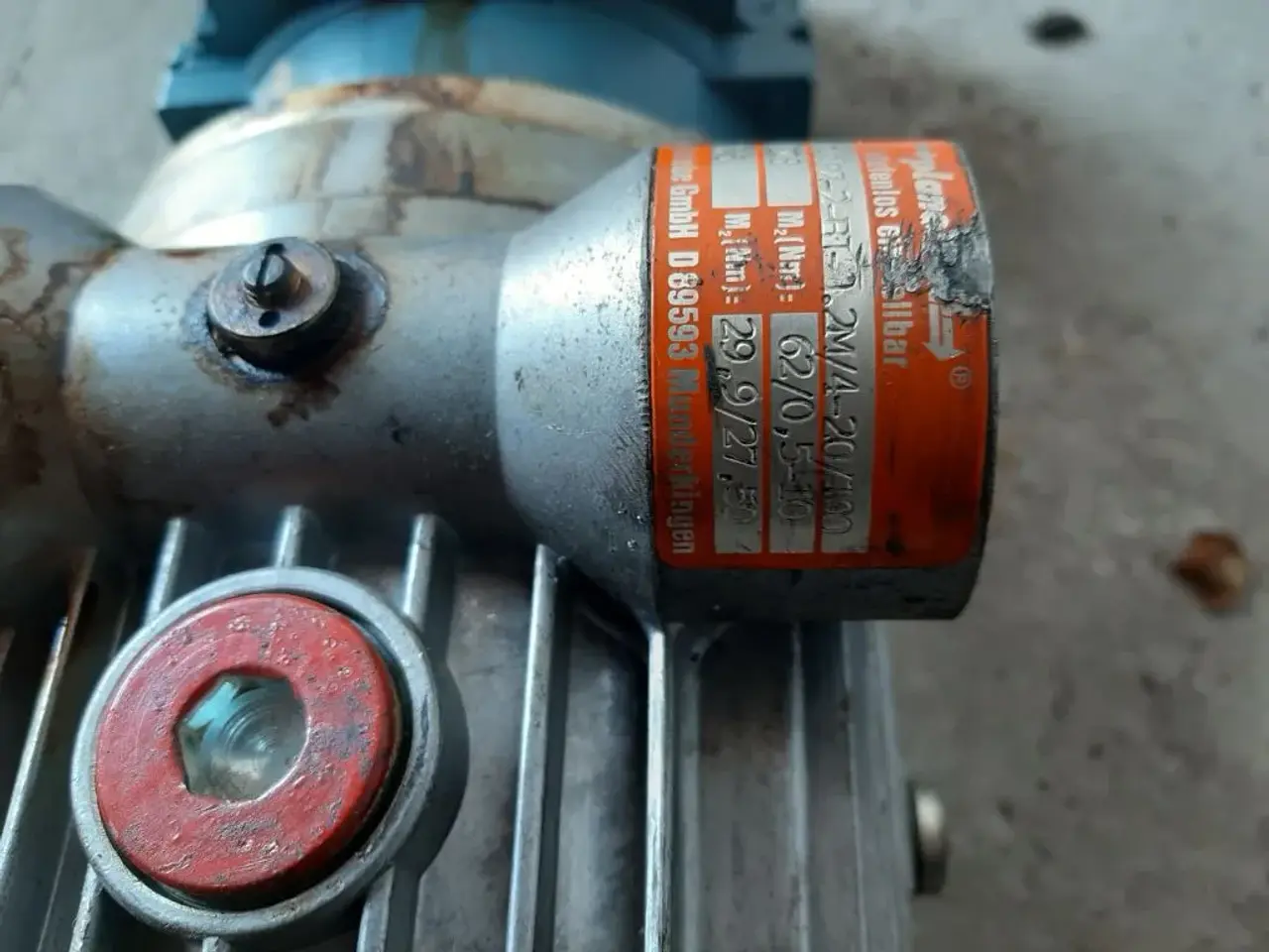 Billede 3 - Elmotor med variogear
