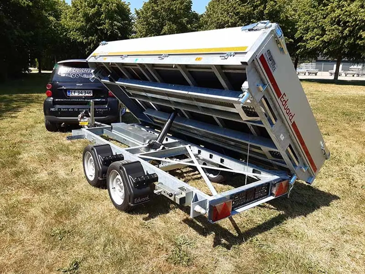 Billede 5 - EDUARD trailer 3116-2700.63 Trev. EL tip M. RAMPER