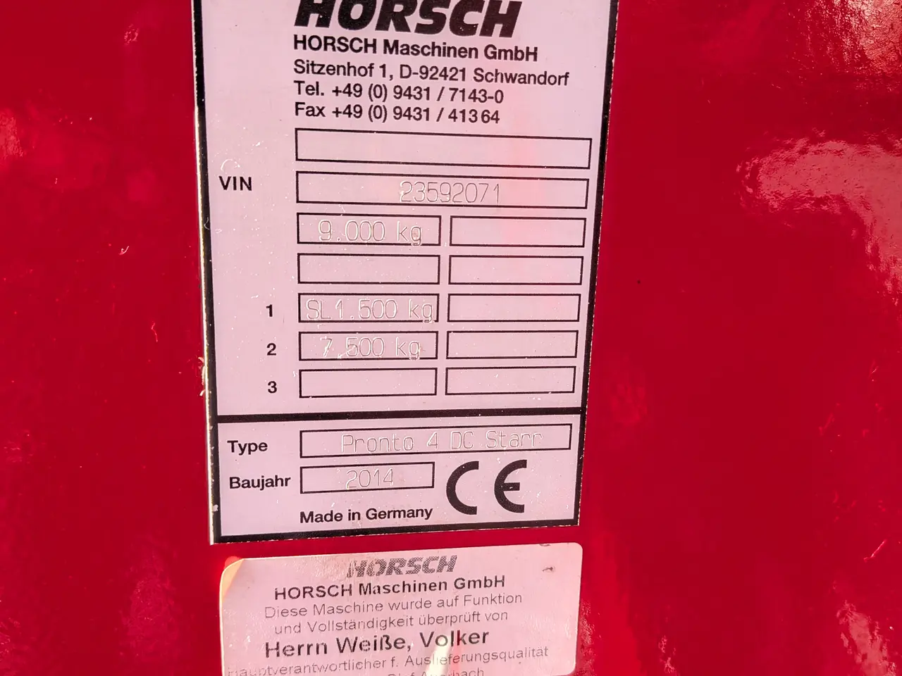 Billede 8 - Horsch Pronto 4 DC Starr såsæt