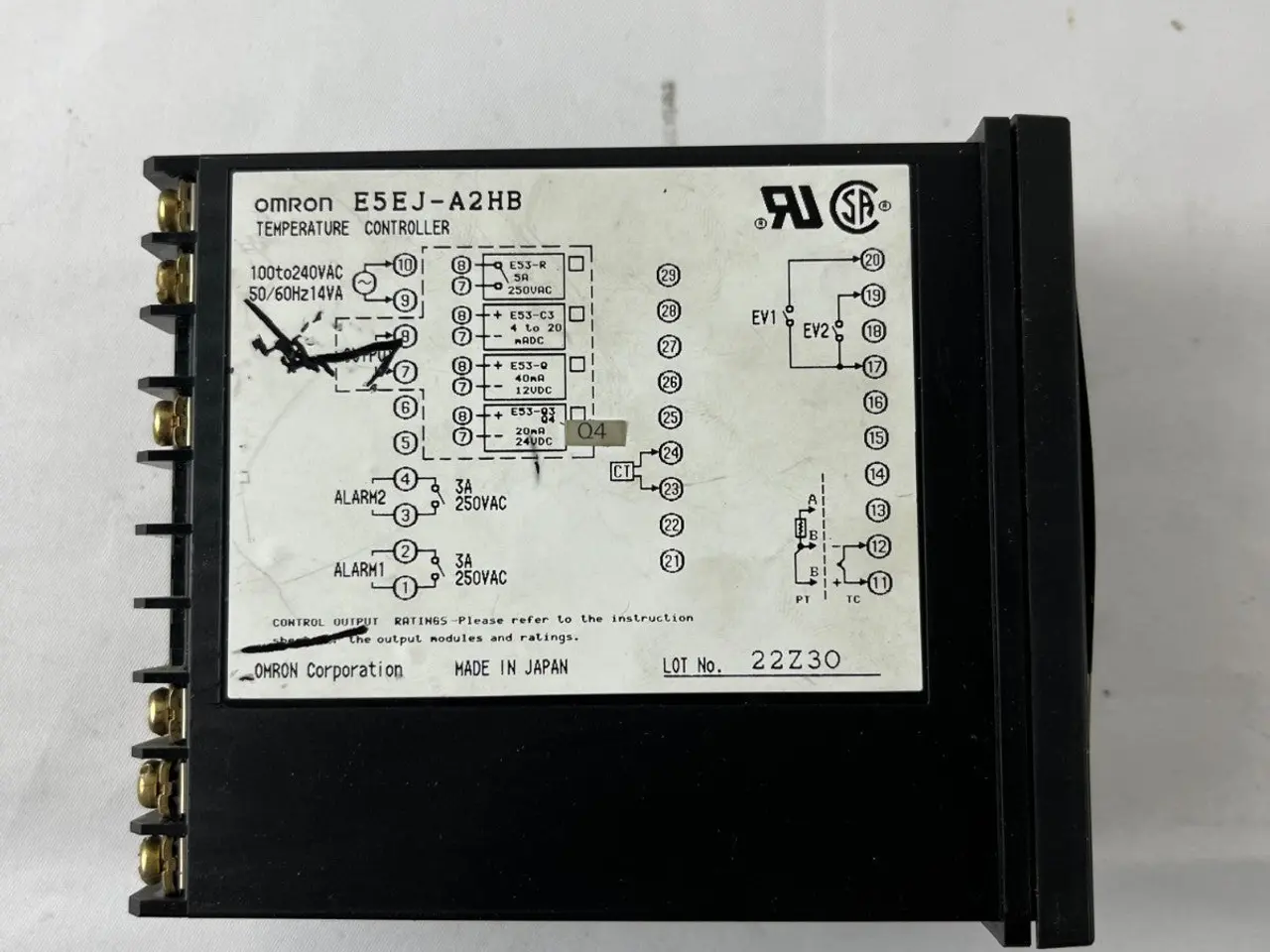 Billede 8 - Omron E5EJ-A2HB Digital Temperature Controller