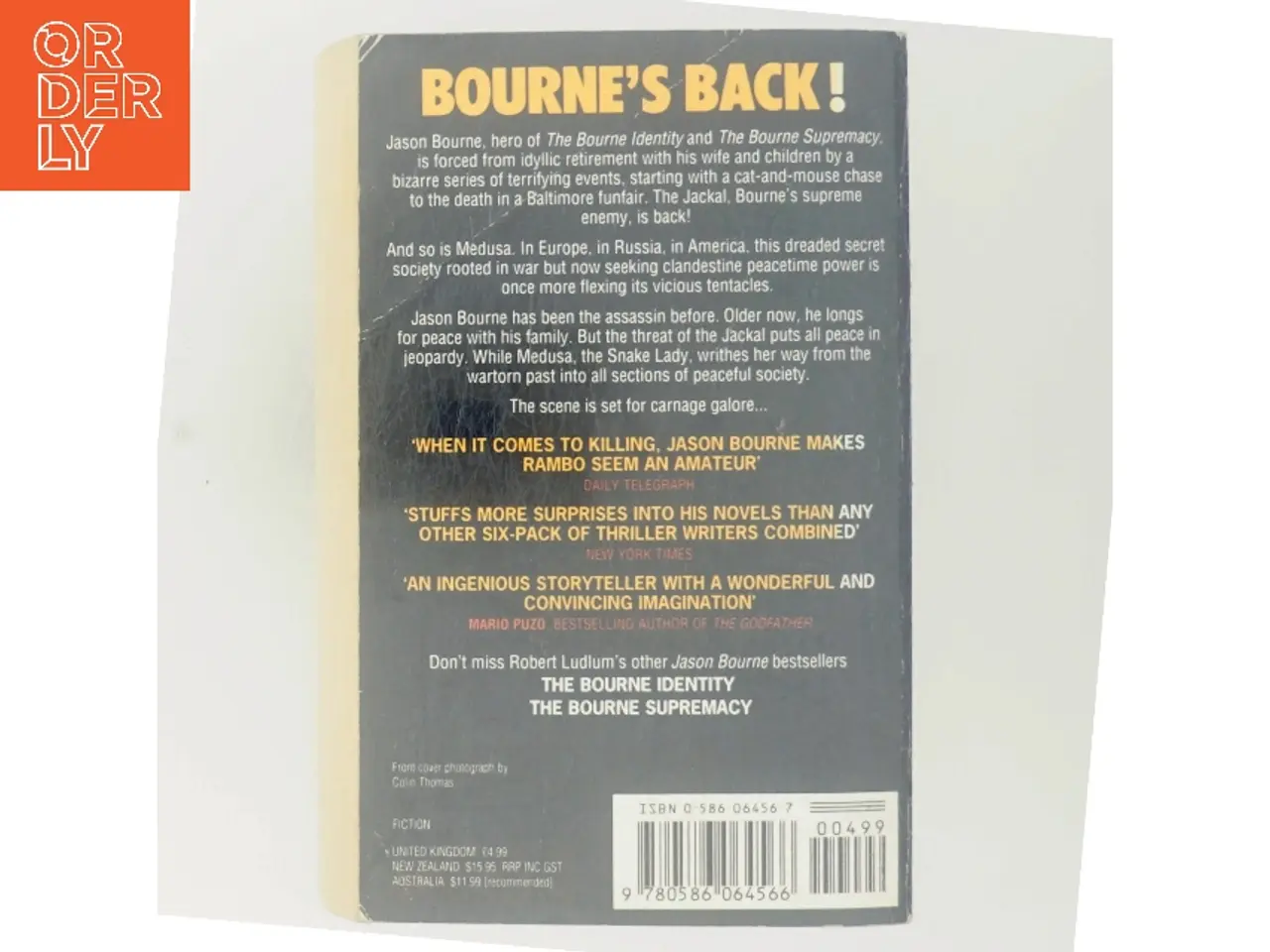 Billede 3 - The Bourne ultimatum af Robert Ludlum (Bog)