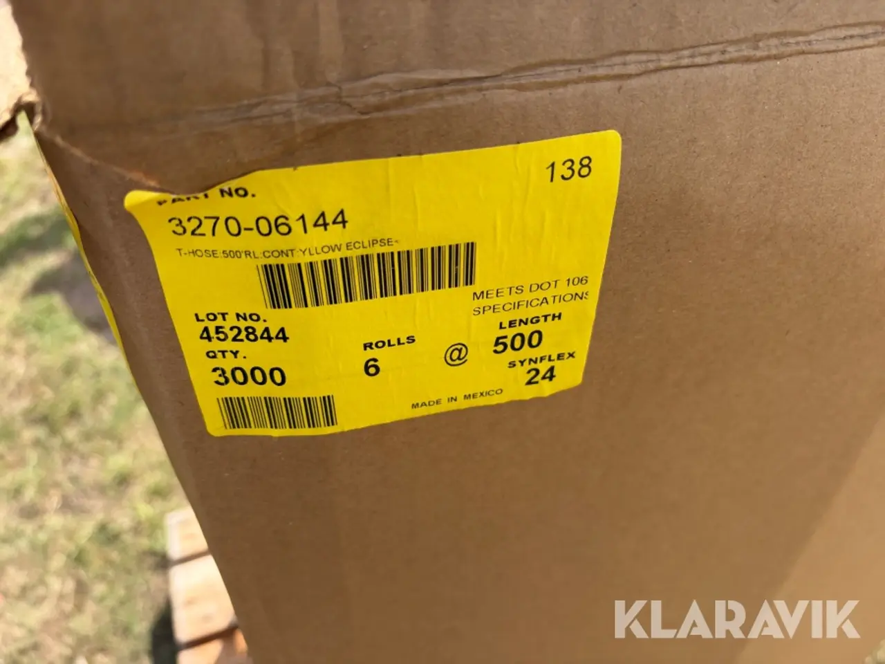 Billede 10 - Trykluftslanger Danfoss Synflex Eclipse 3270-061 - 3/8" 6 ruller