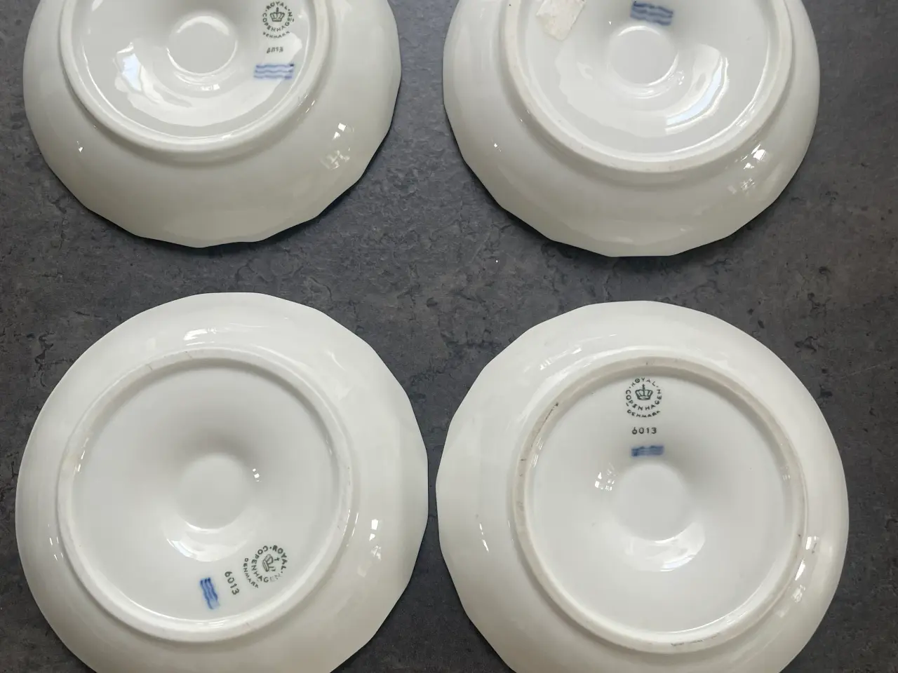 Billede 2 - Royal Copenhagen hvide skåle 4 stk