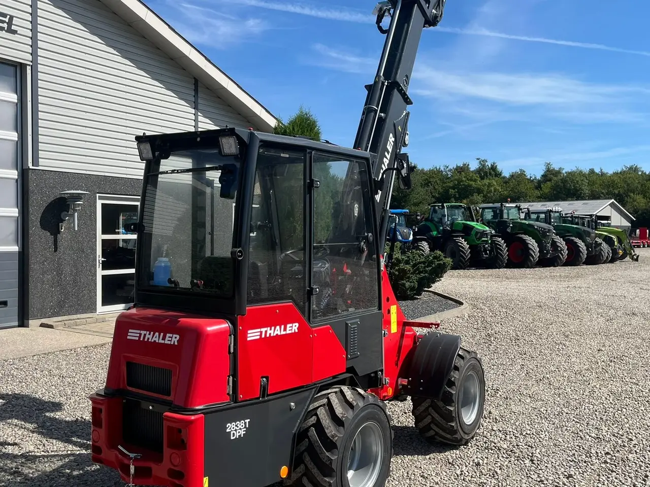 Billede 18 - Thaler 2838T DPF teleskoparm, kabine og brede hjul
