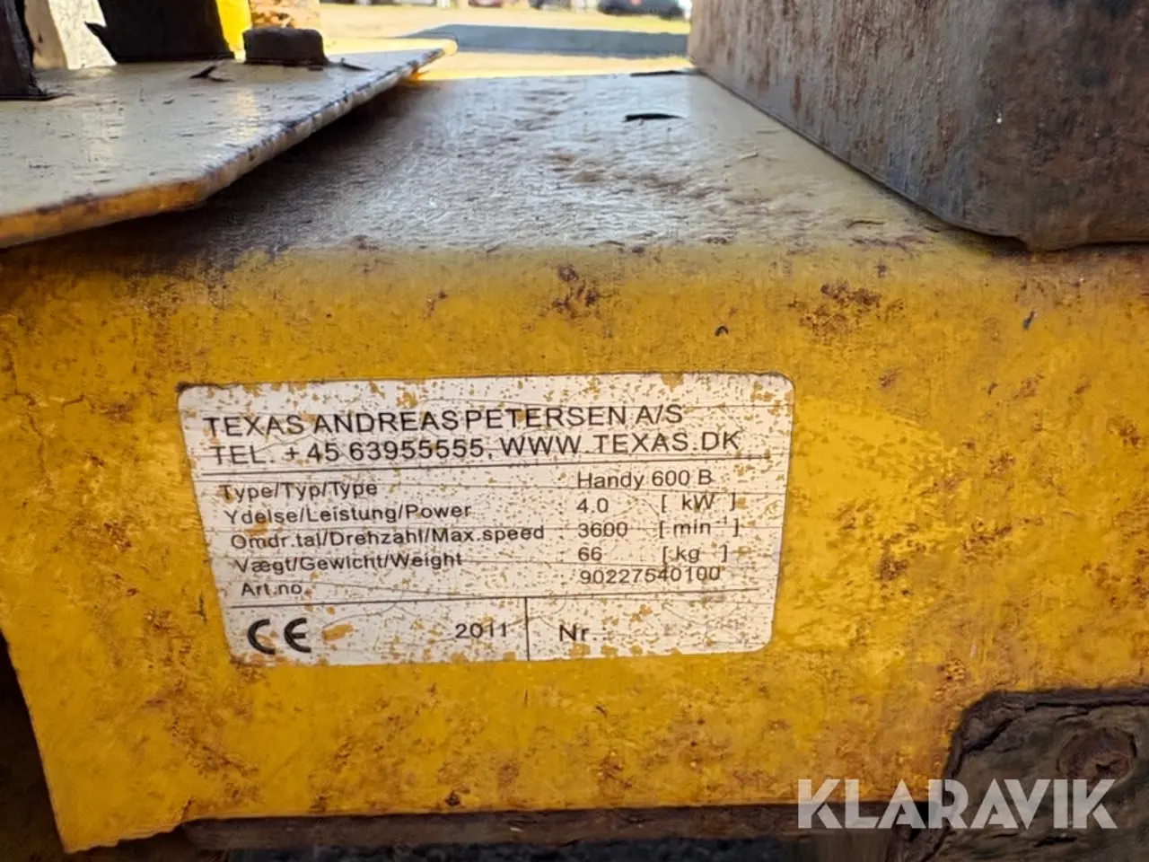 Billede 6 - Fejemaskine Texas Handy 600B