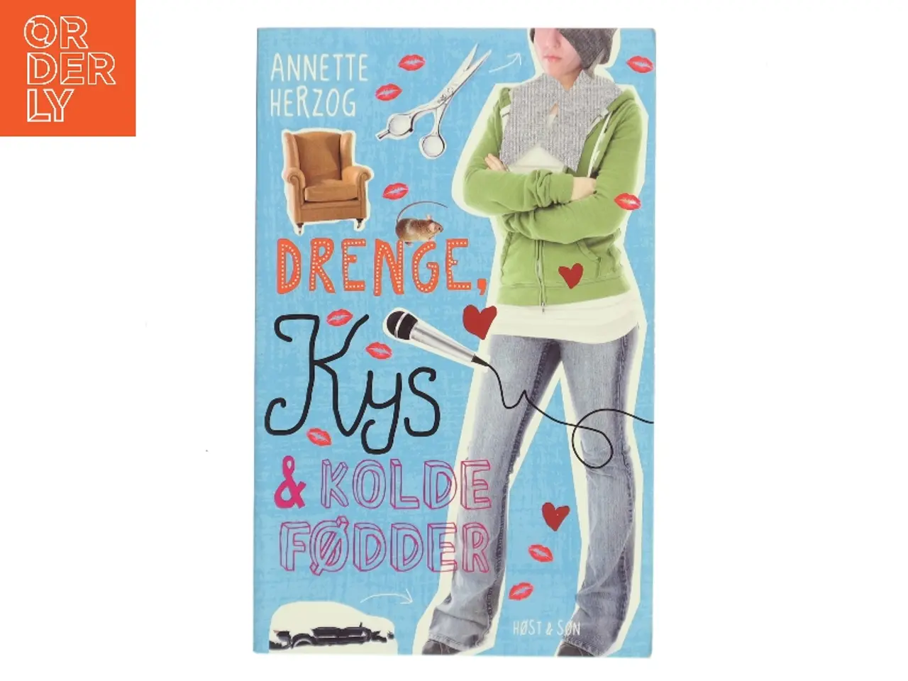 Billede 1 - Drenge, kys & kolde fødder. #3 af Annette Herzog (Bog)