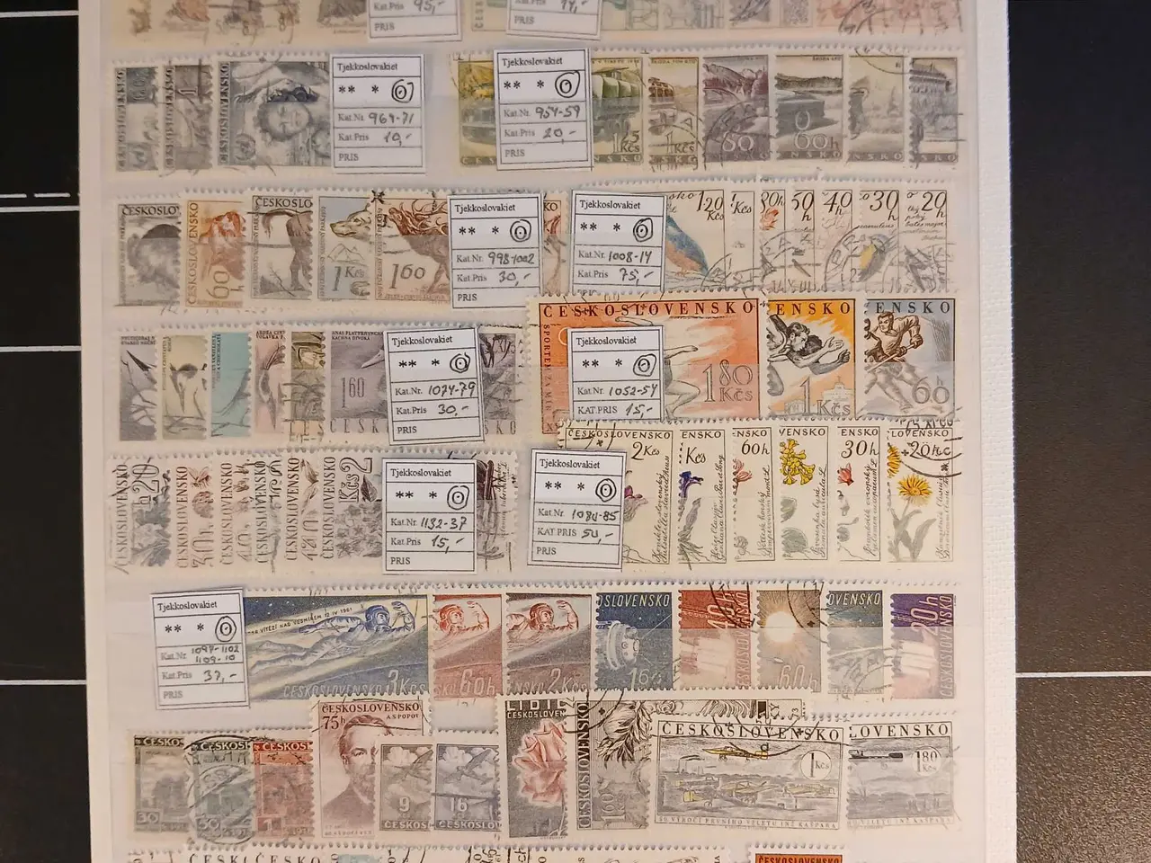 Billede 2 - Tjekkoslovakiet (280) 5 Plancher med 10 sider