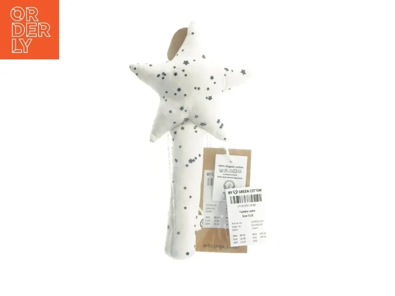 Billede 1 - Stjernformet rangle fra Müsli (str. 23 cm)