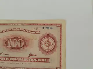 100 💯 kr . Fra 1970