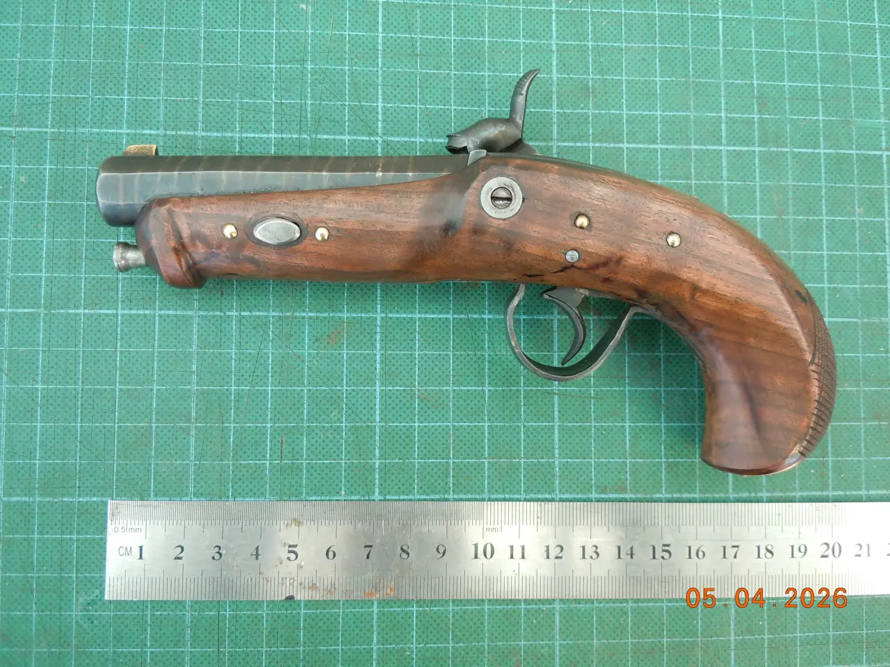 Billede 2 - Deringer forladepistol. Robert R. Hall