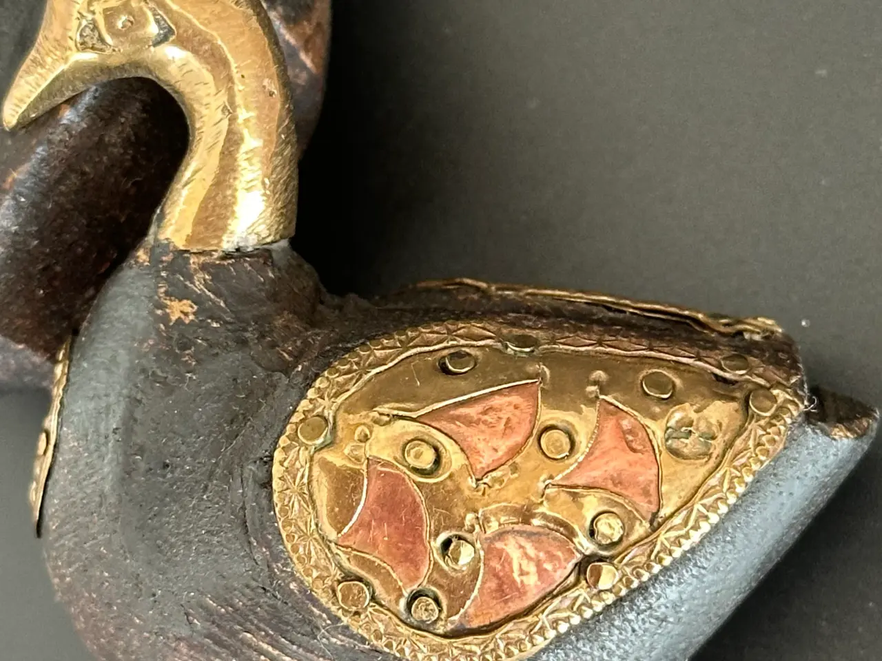 Billede 10 - Vintage håndlavede af træ andefigurer. 
