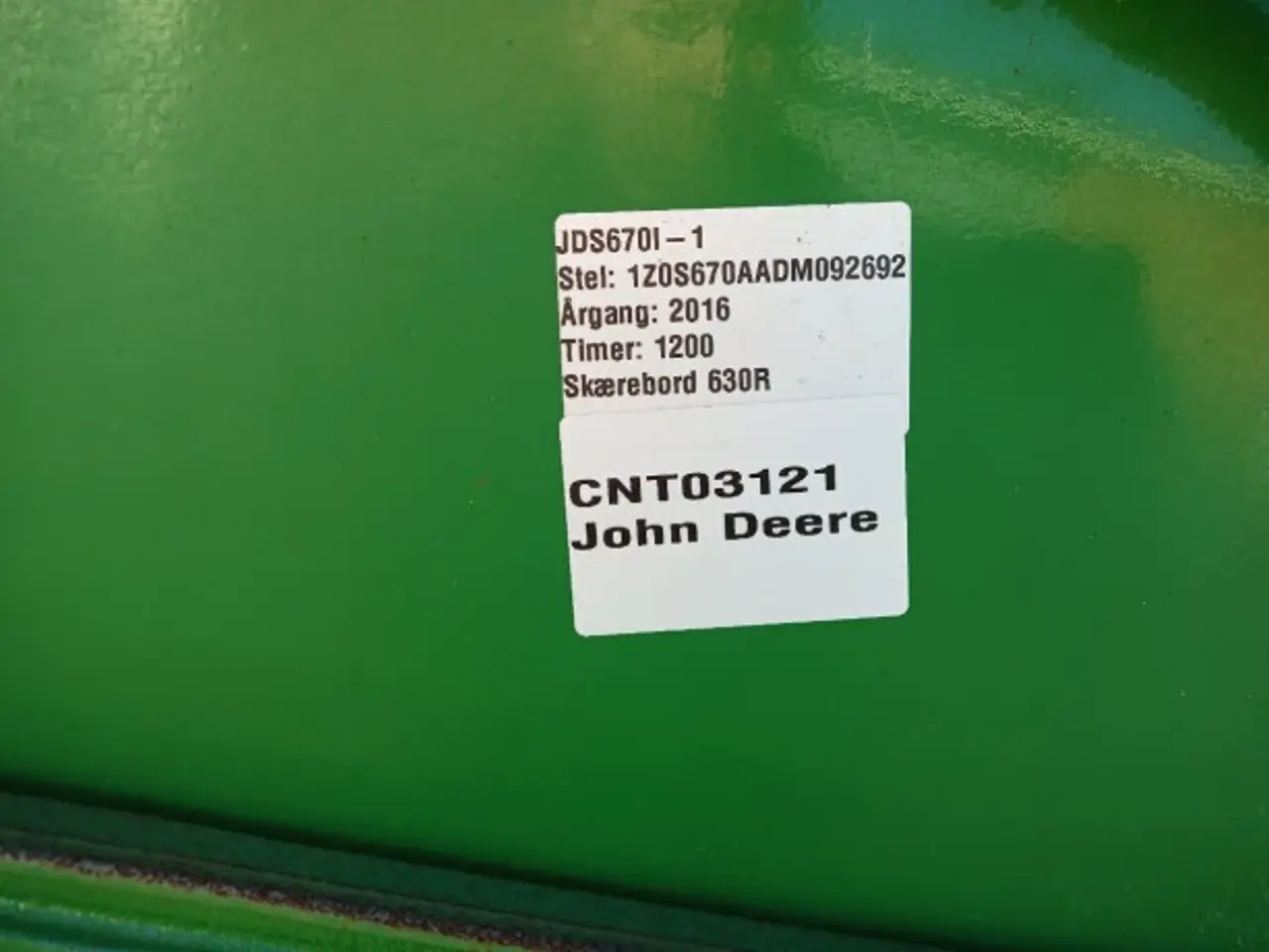 Billede 10 - John Deere 30" Skærebord