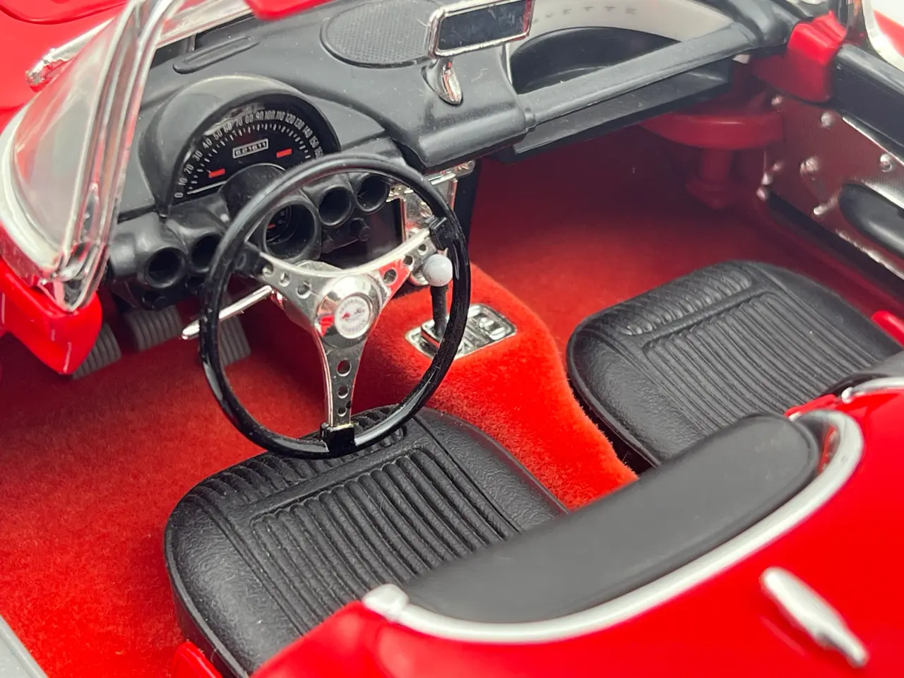 Billede 5 - 1958 Chevrolet Corvette 1:12 Super flot!