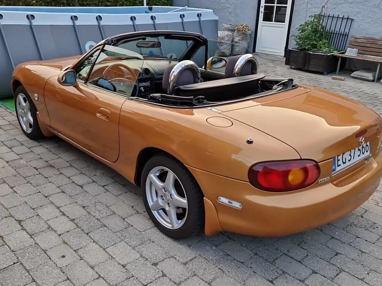 Billede 8 - Super flot Mazda MX5 i special farve - super stand