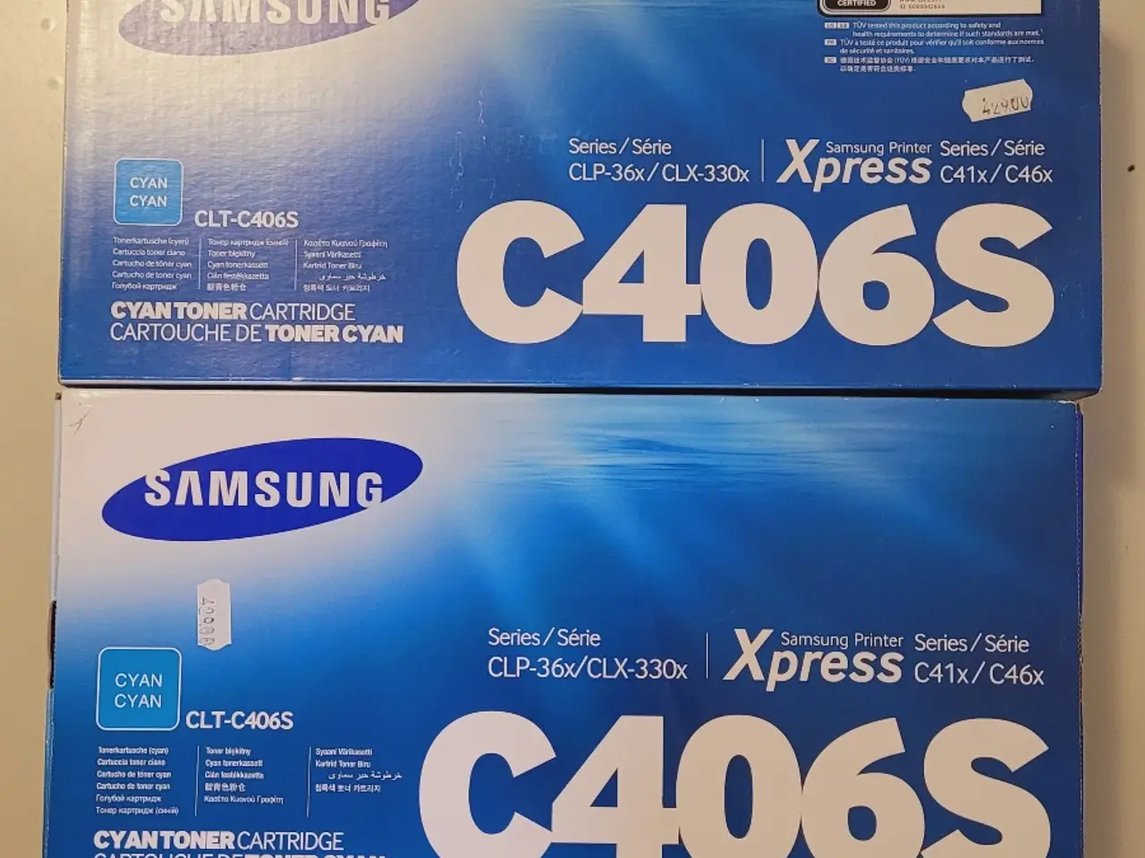 Billede 1 - Samsung C406S cyan tonerpatron til Xpress printer