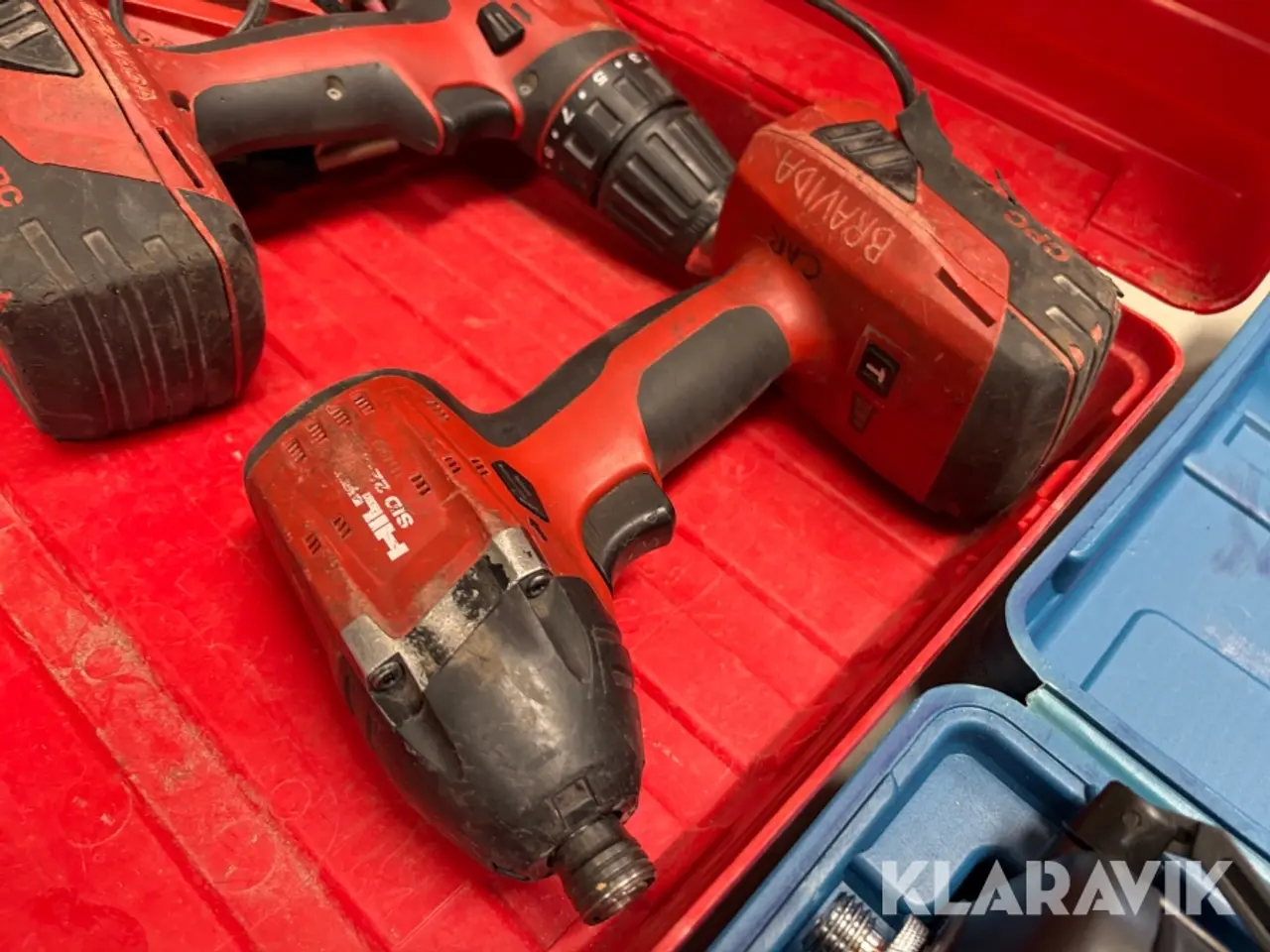 Billede 8 - Lot - Assorteret håndværktøj Hilti, Makita, Bosch, Einhell - 1 palle