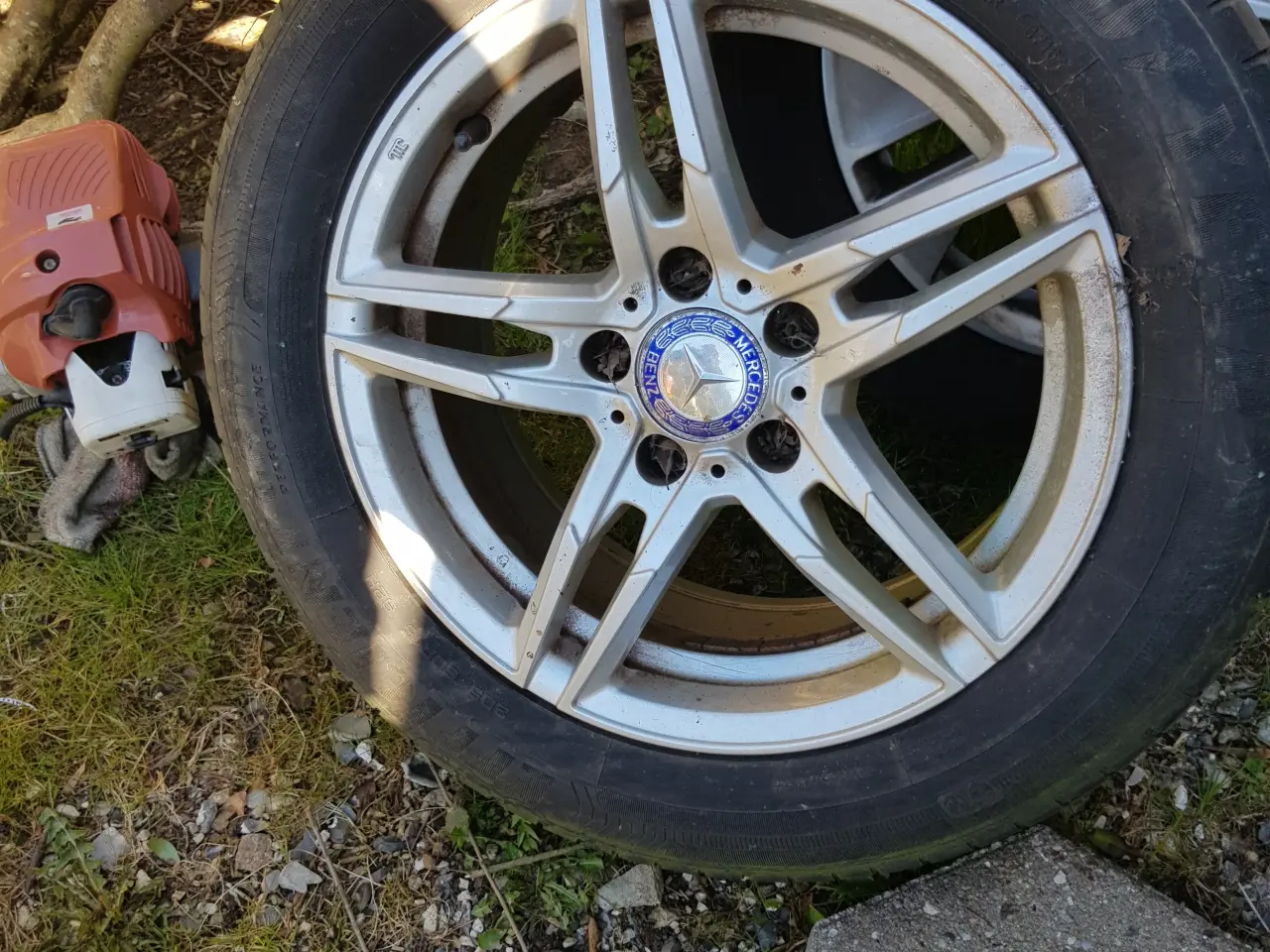 Billede 1 - Mercedes Benz fælge.