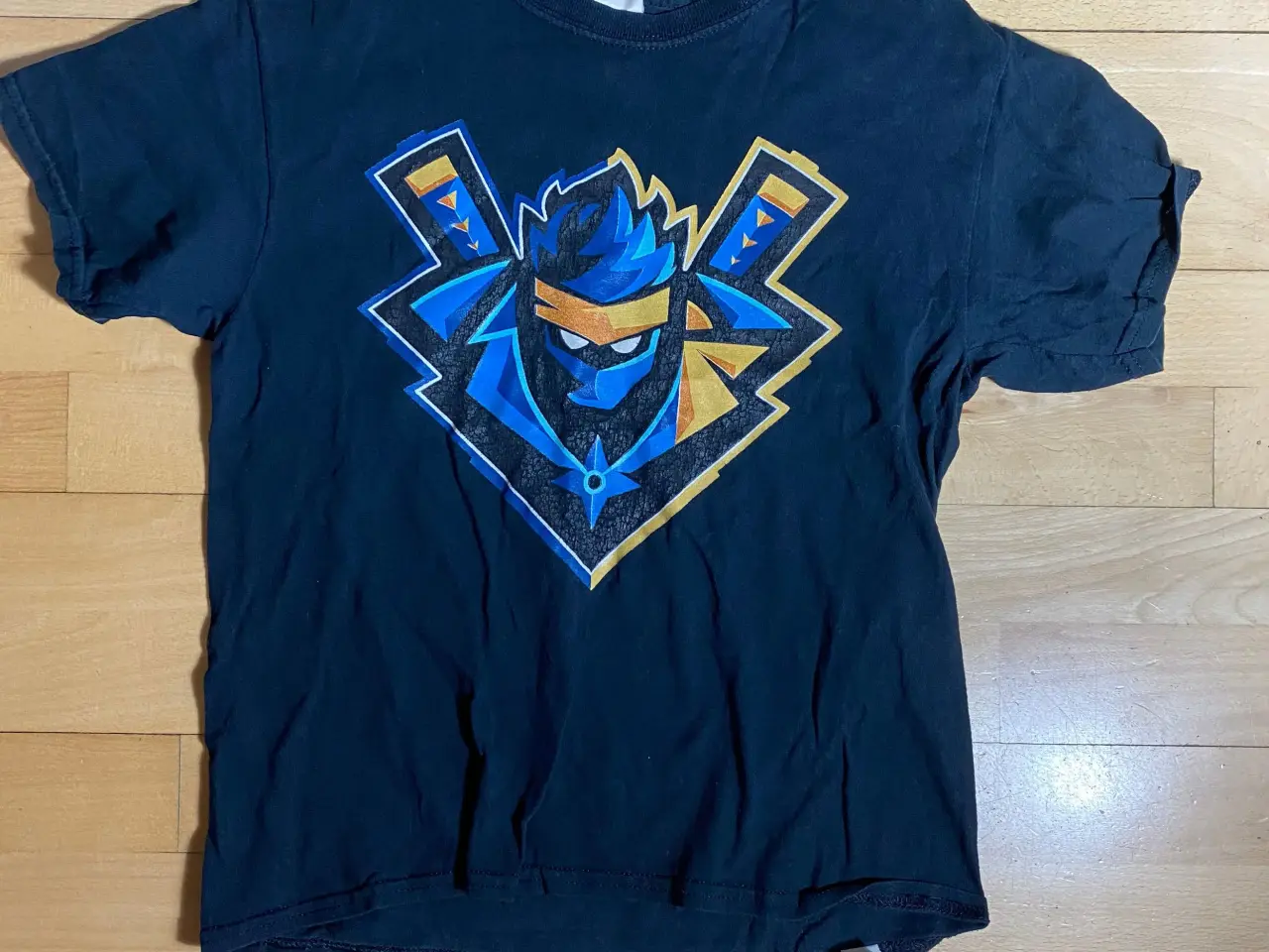 Billede 1 - T-shirt Str. 146 (11år)  "Ninja" gamer