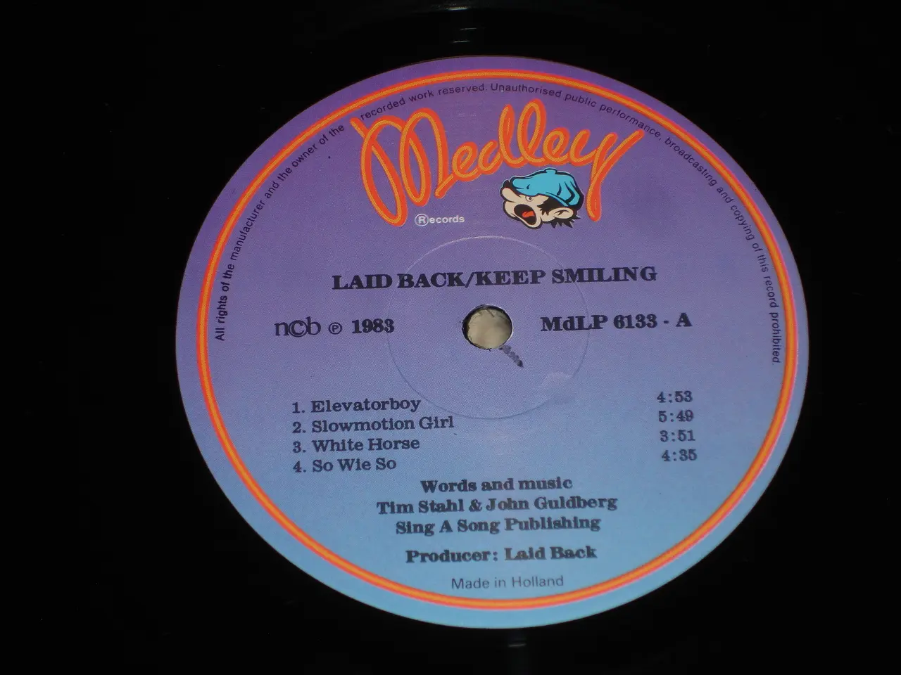 Billede 4 - (Sender gerne) Laid Back – ...Keep Smiling ( Sunsh