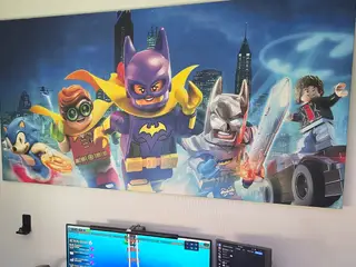 Stort LEGO Dimensions-lærred 80×160 cm