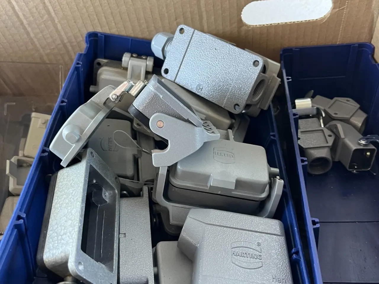 Billede 5 - Harting Heavy Duty stik Housings & Inserts blandet