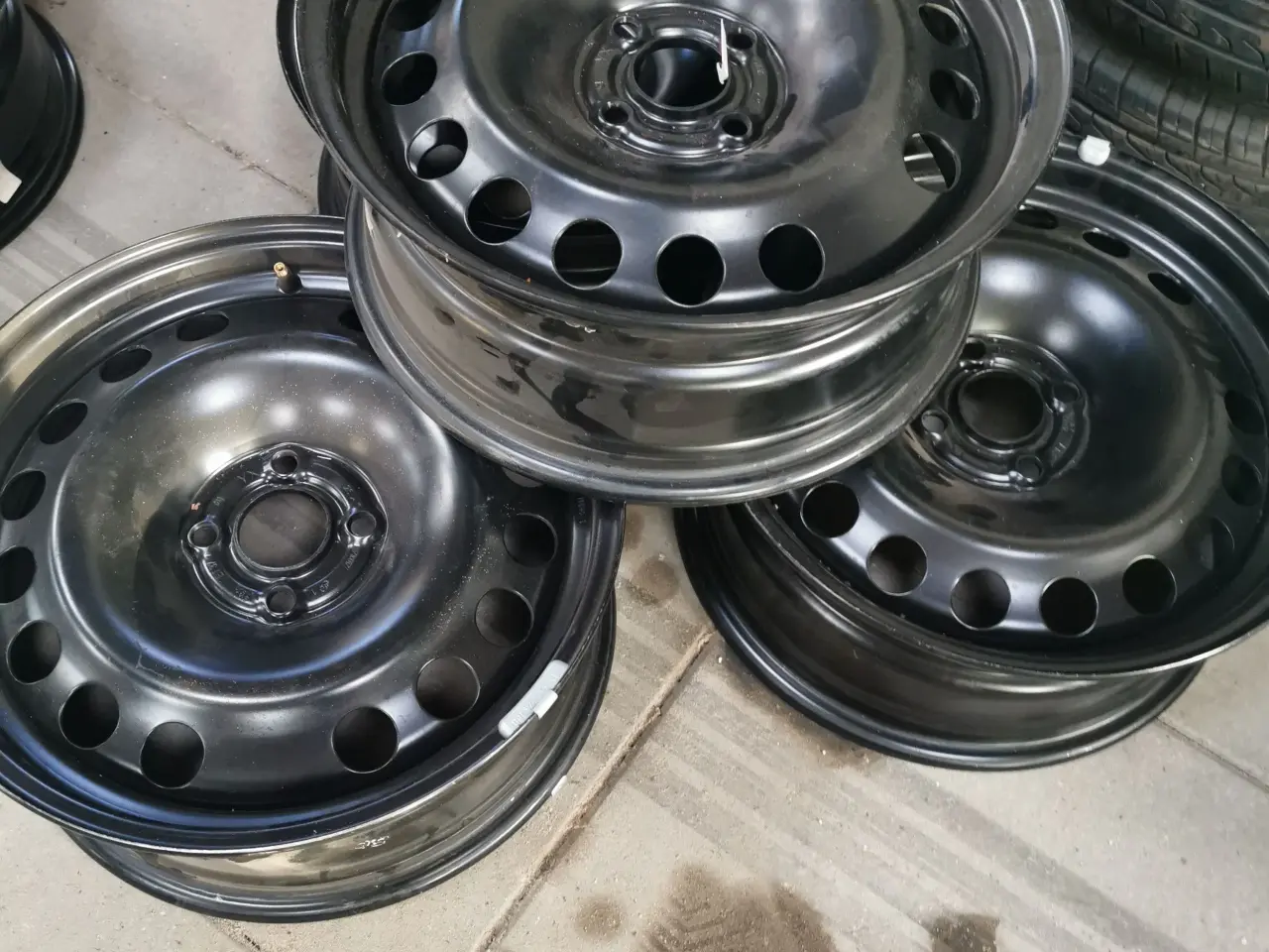 Billede 1 - Stål fælge nye 16" opel 4x100