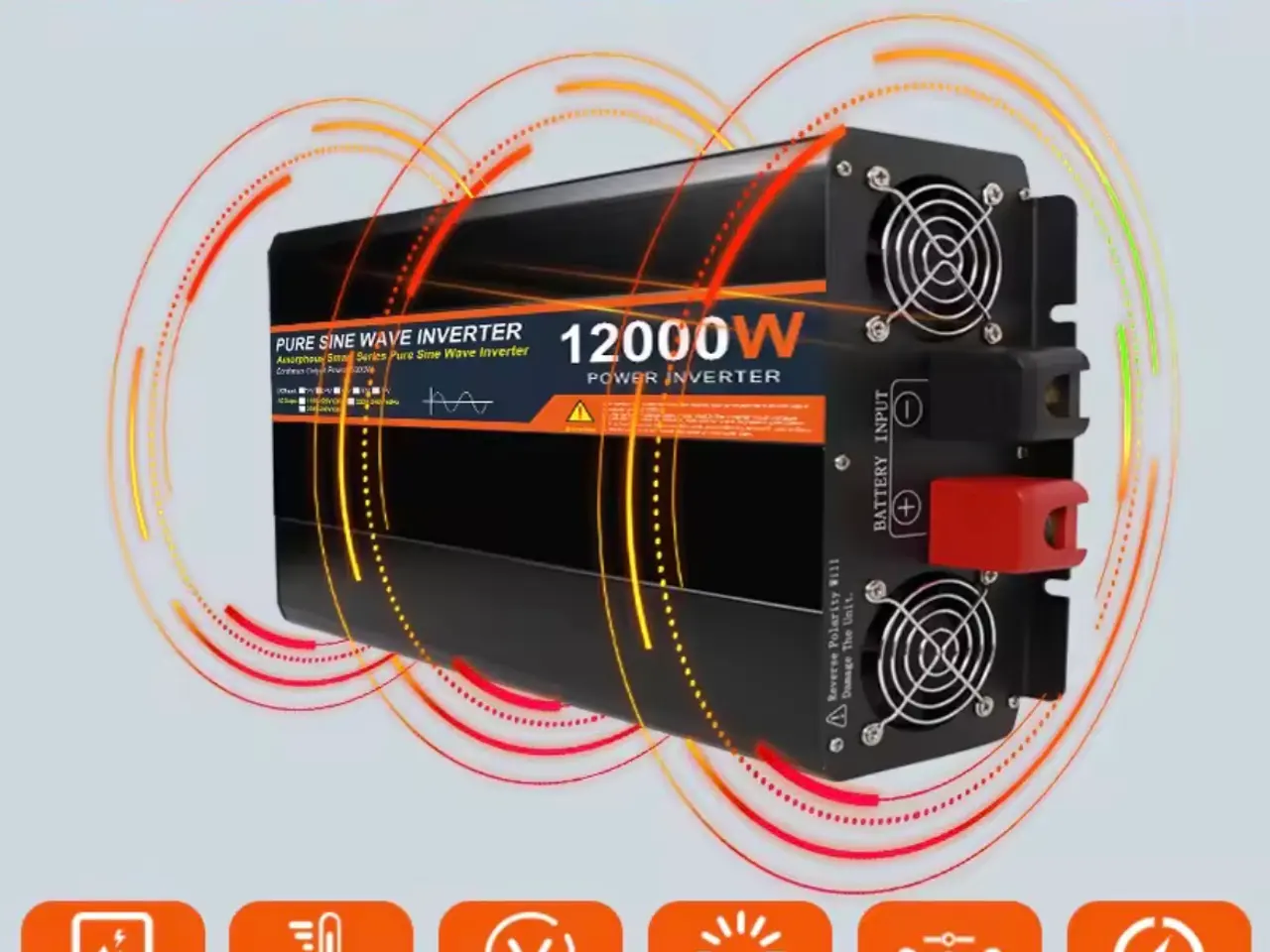Billede 11 - Inverter kraftig og helt ny 12000w 24v perfekt til