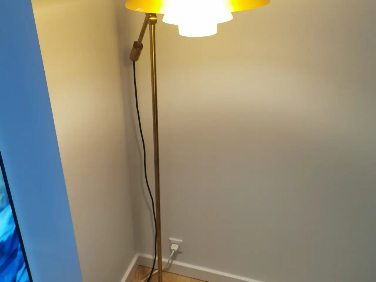 Billede 1 - PH Vandpumpen messing stander lampe