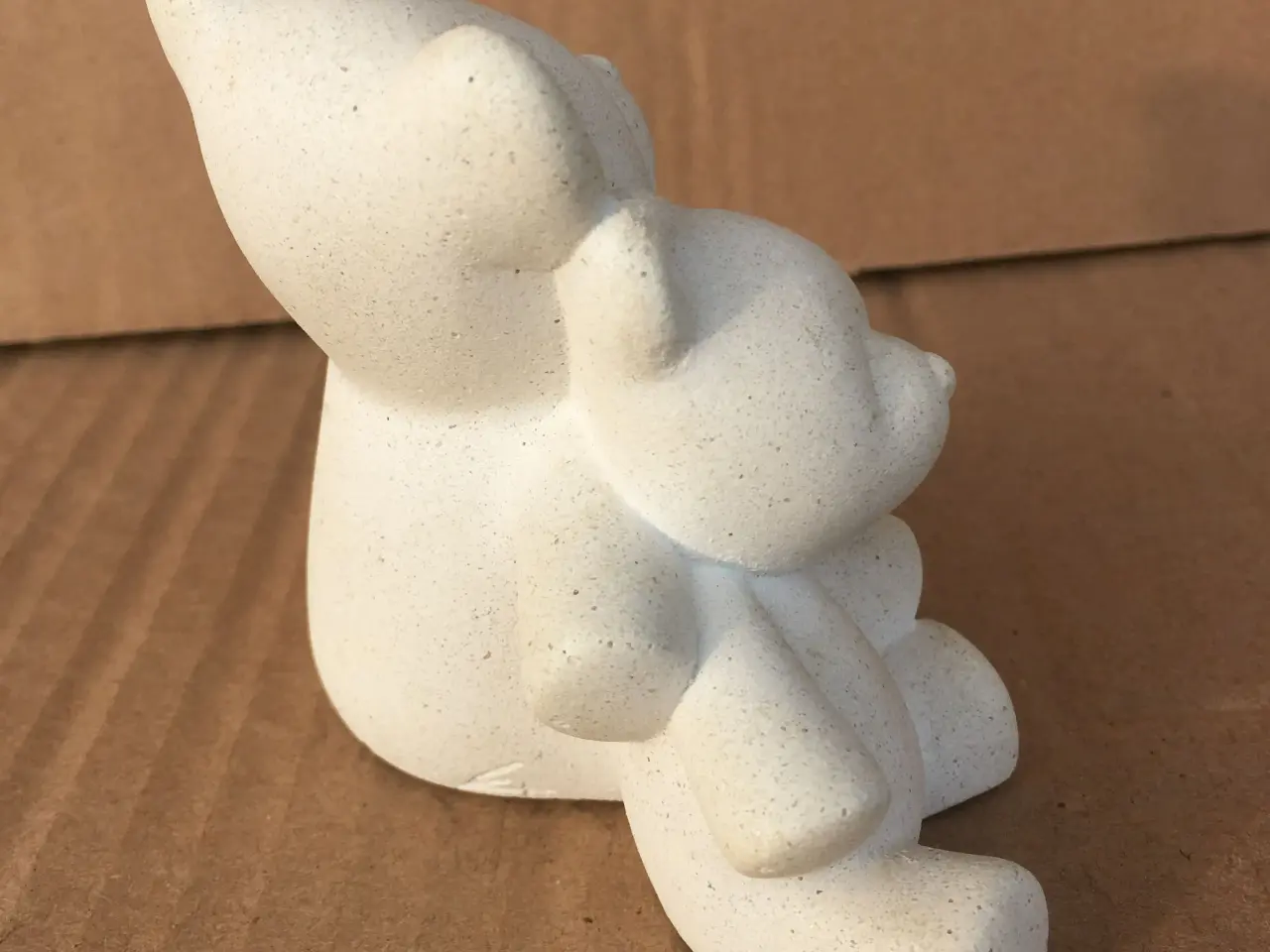 Billede 3 - Marbell sandstensfigur bamser