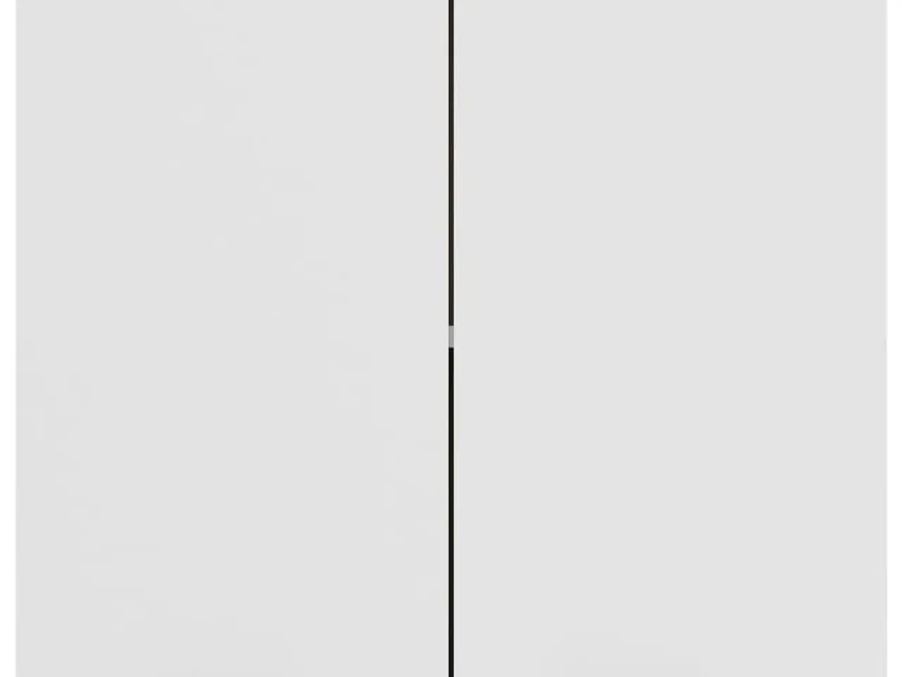 Billede 6 - Hængeskab “Lyon” - hvid køkkenskab 60×31×60 cm i konstrueret træ