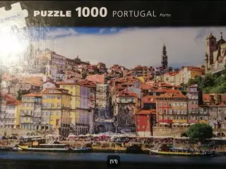 Puslespil 1000 brikker Porto Portugal